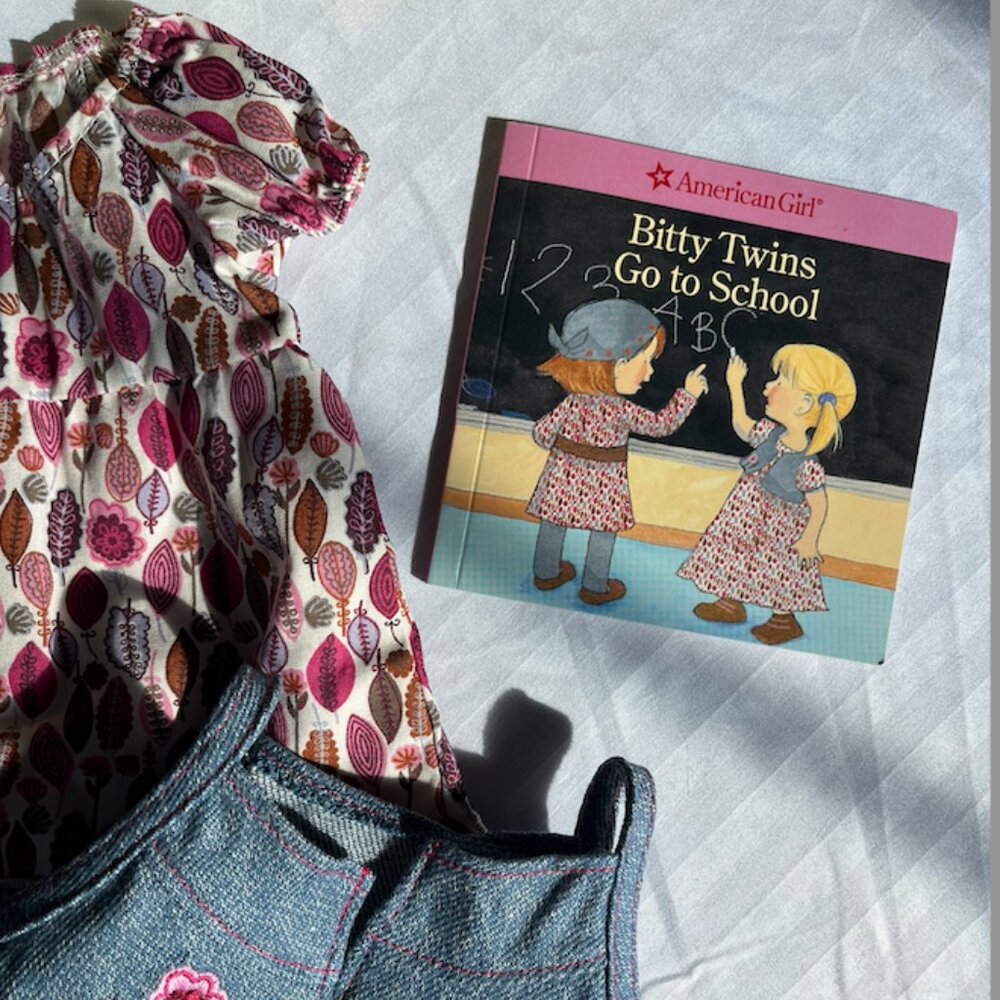 American Girl Bitty Baby Prairie Dress Outfit (retired 2012) - Picture 4 of 9